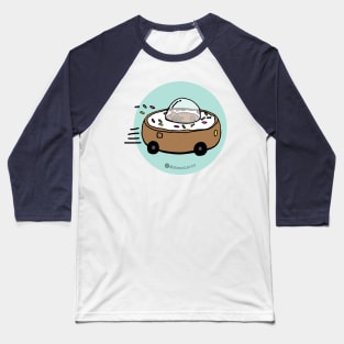 Donut Car - Let's Roll! (Mint) Baseball T-Shirt